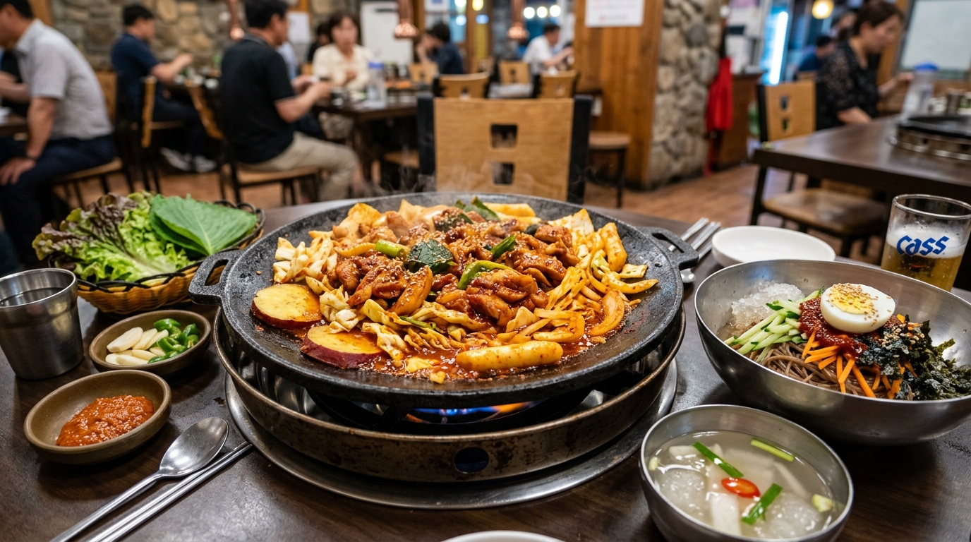 춘천 명동 원조 철판 닭갈비